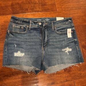 Old Navy Women's Distressed Blue Jean Shorts
